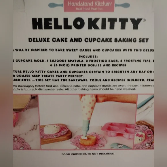 Hello Kitty Deluxe Complete Cake & Cupcake Baking Set - Picture 5 of 8